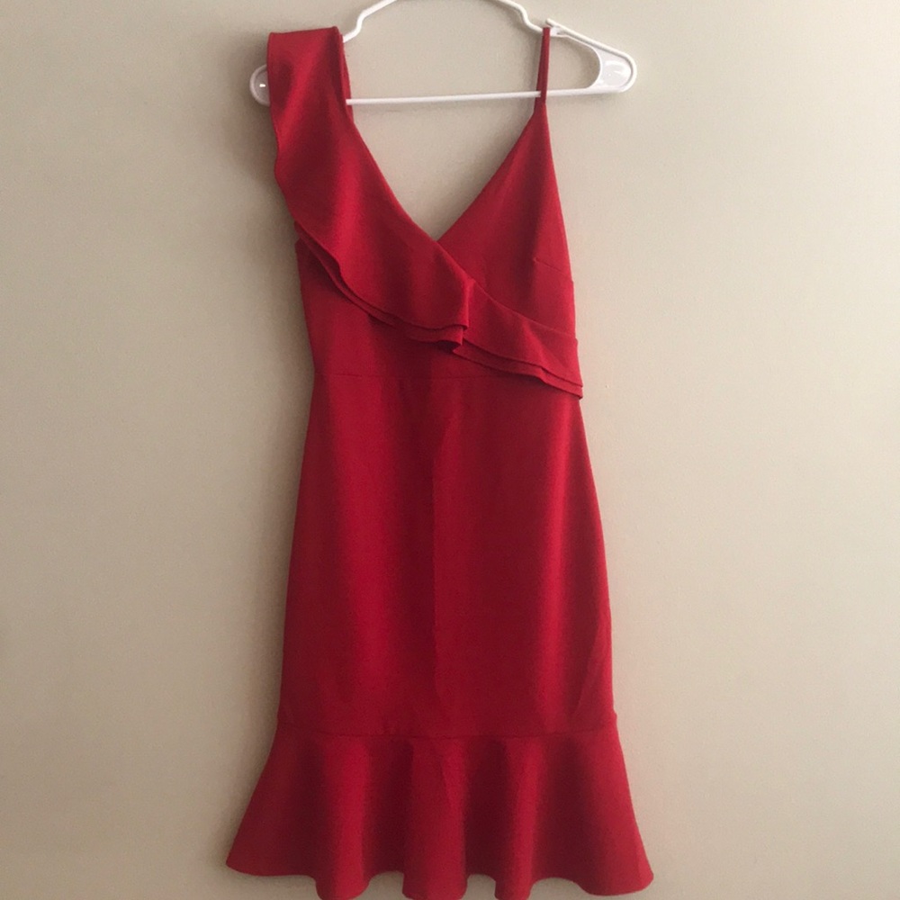 Flattering Red Dress Brand New